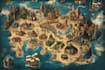 draw a map illustration