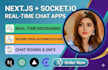 build a real time chat application using next js and socket io