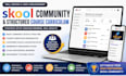 build monetized ai education business coaching skool community content creation