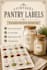 create printable pantry labels and vintage kitchen stickers bundles