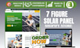 design solar panel website solar electronic shopify store solar energy website