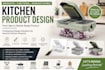 design innovative kitchen products with 2d sketches, 3d models and manufacturing