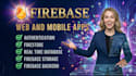 do firebase auth, studio, database, storage, backend integration in web apps