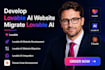 develop lovable ai website migrate lovable loveable claude code loveable web app