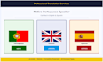 translate any type of documents to portuguese