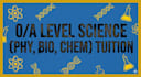 be teaching o alevel students maths, phys,bio,chem