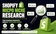 identify winning micro niche product opportunities for shopify