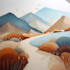 draw a watercolor landscape illustration