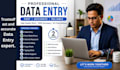 do accurate data entry, excel, copy paste and web research