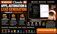 build and fix claude code ai apps, cluade ai automation claude lead generation