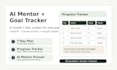 create a personal ai mentor and progress tracker