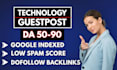 do high da guest post backlink ,premium tech uk blog, tech guest posting service