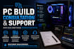 help you build a new pc setup from scratch