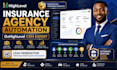 create gohighlevel insurance agency snapshot and automation