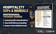 write professional hospitality sops and restaurant training manuals