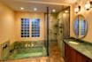 design custom spa bathroom interior design walk in shower realistic rendering