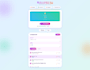 build a custom interactive web app with HTML, CSS, and javascript, no framework