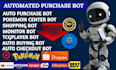develop auto purchase bot, lazada bot, pokémon bot, auto buying bot, target bot