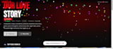 create a romantic personalized website gift for couples