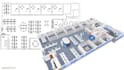 create smart 2d, 3d office planning, space planning and warehouse layout design