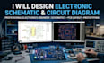 design electronic schematic, circuit diagram