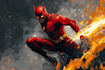 superhero character for comics