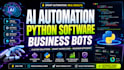 develop quebec automation bots, ai software and python automation