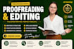 do ebook proofreading, proofread novel and book edit
