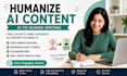 rewrite and humanize ai generated content