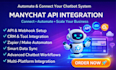 build n8n and manychat automation systems