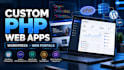 build custom PHP web applications and wordpress solutions