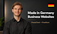 build a professional business website made in germany