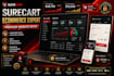 design modern surecart ecommerce website with subscriptions and checkout setups