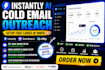 setup instantly ai cold email outreach system
