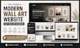 design wall art website art website