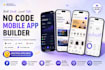 design mobile app UI UX design adalo glide softr glide flutterflow