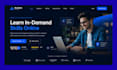 build lms educational website elearning website online course website education