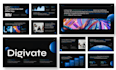 design modern webinar pitch deck coaching slide KPI dashboard presentation canva