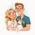 draw a custom disney portrait illustration