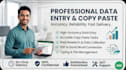 do professional data entry and background removal