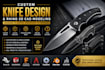 create custom knife design and rhino 3d cad models for manufacturing