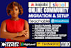 migrate skool kajabi membership website, circle community course migration setup