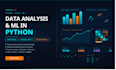 do data analysis, data visualization, and machine learning in python