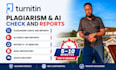 check plagiarism and ai report for your documents