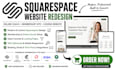 redesign squarespace online coach website membership website course website