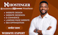 design hostinger website redesign hostinger website