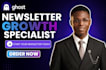 build ghost email newsletter, design ghost website, build ghost cms automation