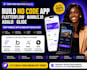 build no code app, flutterflow, bubble io, adalo, glide mvp mobile app developer