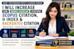 increase google scholar citations scopus citations h index backdated citations