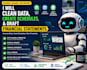 clean data, create schedules, and draft financial statements